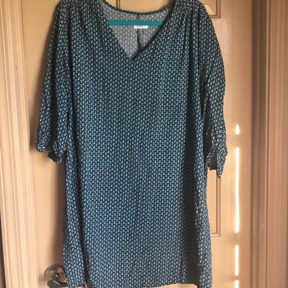 Old Navy XL Turquoise Dress
